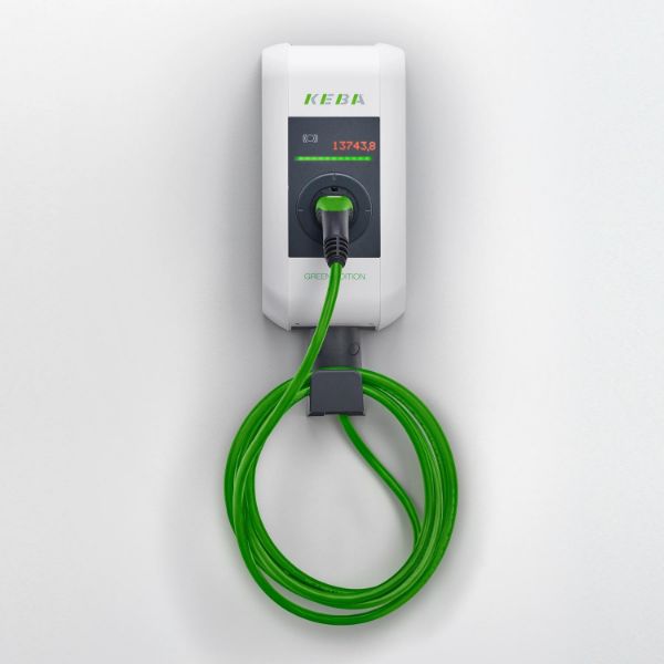 KEBA KeContact P30 c-series Typ 2, 6m, 22kW, RFID - GREEN EDITION